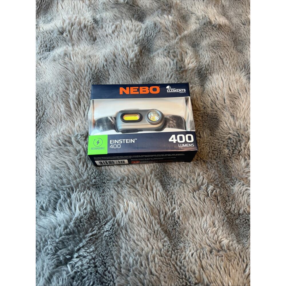 NEBO Einstein 400 Lumen Rechargeable Headlamp (NEB-HLP-0005) Water Resistant